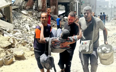 Gazze’de İsrail’in acımasızlığı: Cenazeler bile vuruluyor