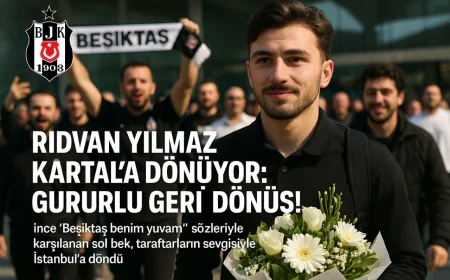 Rıdvan Yılmaz Kartal’a Dönüyor: Gururlu Geri Dönüş!