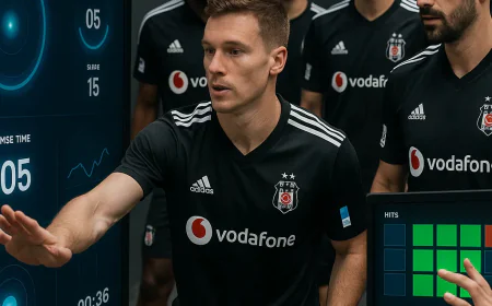 “CatchPad’le Antrenman Devrimi: Beşiktaş Altyapısında Yapay Zekâ Dönemi”