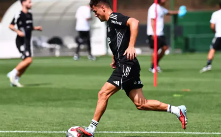 Cengiz Ünder'in İlk Antrenmanı ve Sosyal Medya Mesajı!