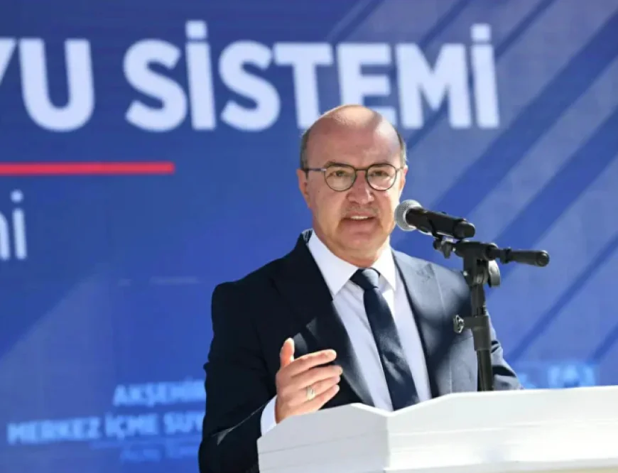 Başkan Altay Açıkladı: "Akşehir İçme Suyu Projesi 223 Milyon Lira ile Tamamlandı"